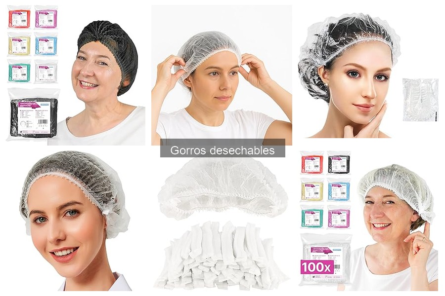 Instrucciones para usar gorros desechables con eficacia