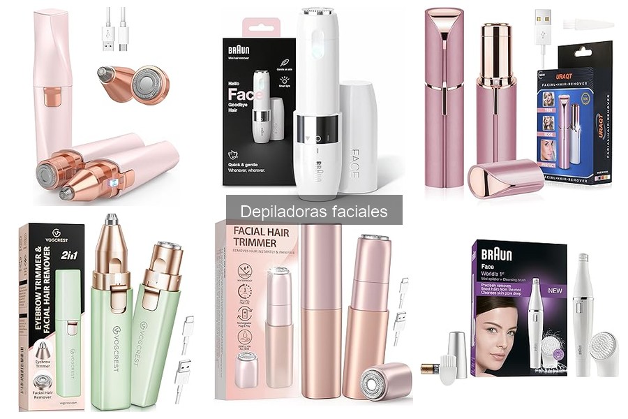 La mejor depiladora facial para piel sensible: comparativa 2023