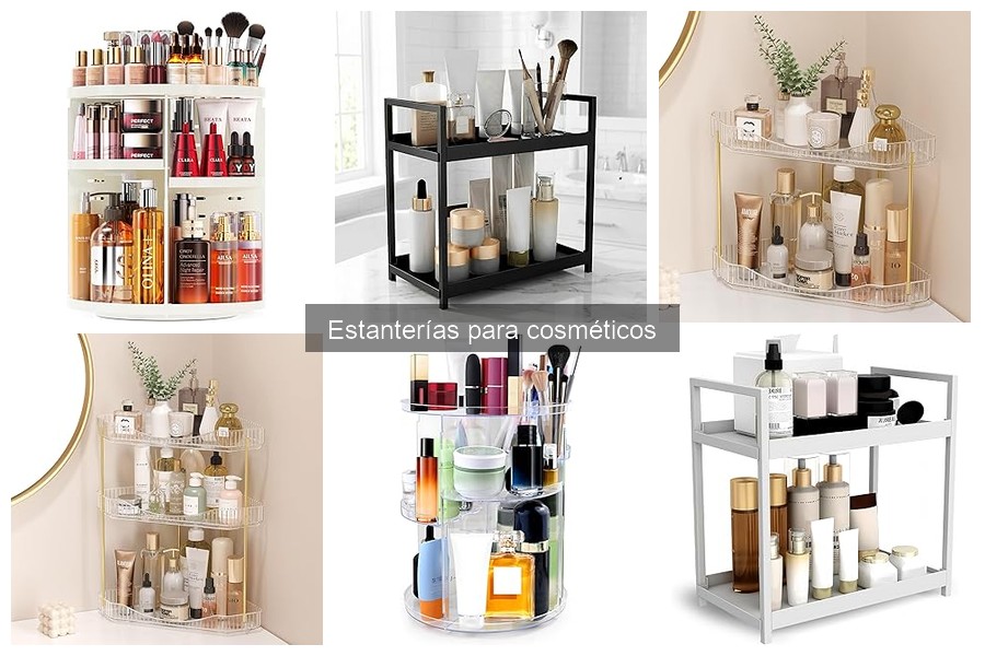 Las mejores estanterías para cosméticos en 2023