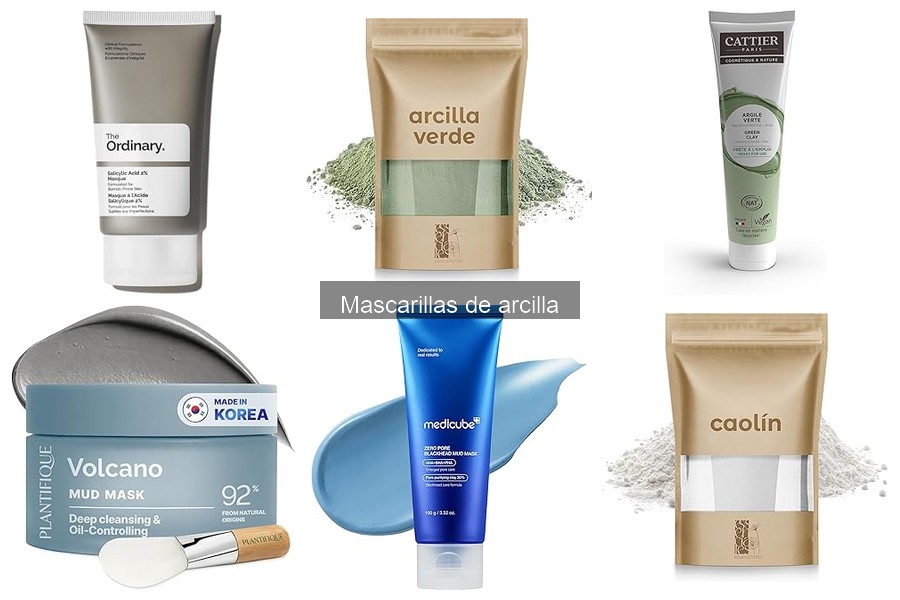 Las mejores mascarillas de arcilla para piel grasa