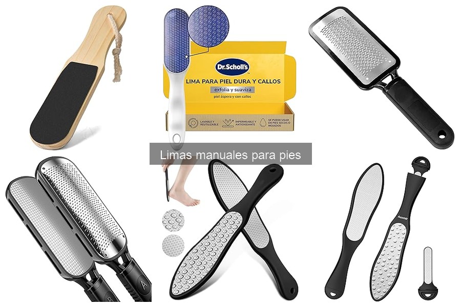** Los beneficios de la lima manual para pies frente a la rasuradora