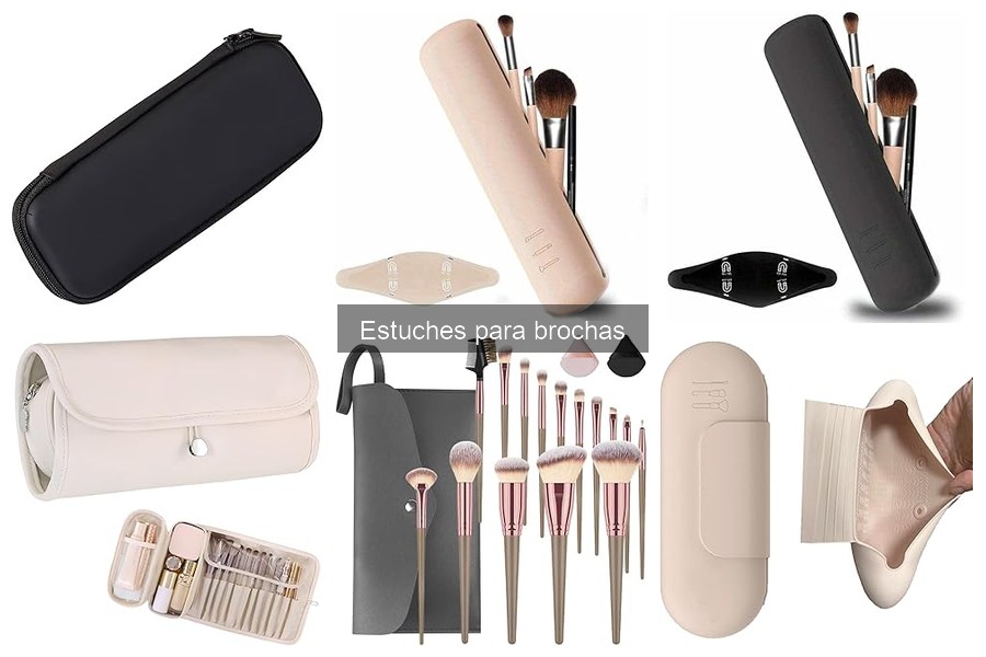 Los mejores estuches para brochas ideales para viajar