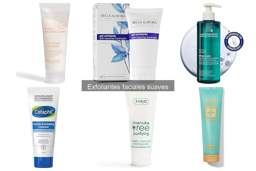 Los mejores exfoliantes faciales suaves para pieles sensibles