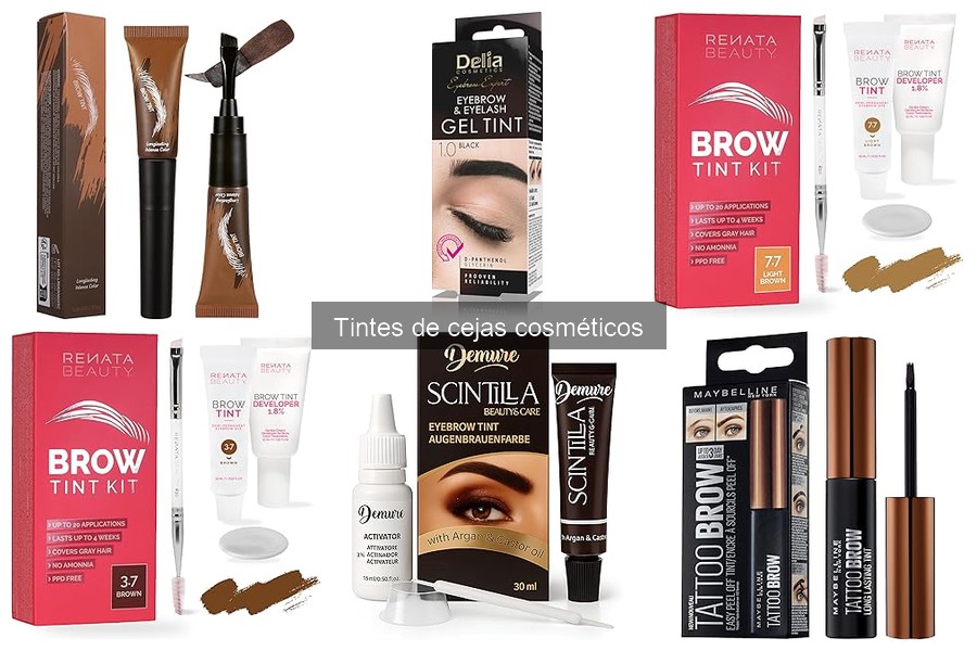 Mantén el color de tus tintes de cejas por más tiempo