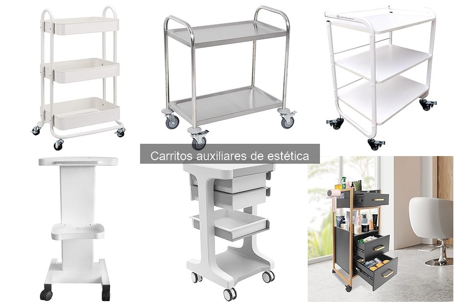** Mantén tu carrito auxiliar de estética en buen estado fácilmente