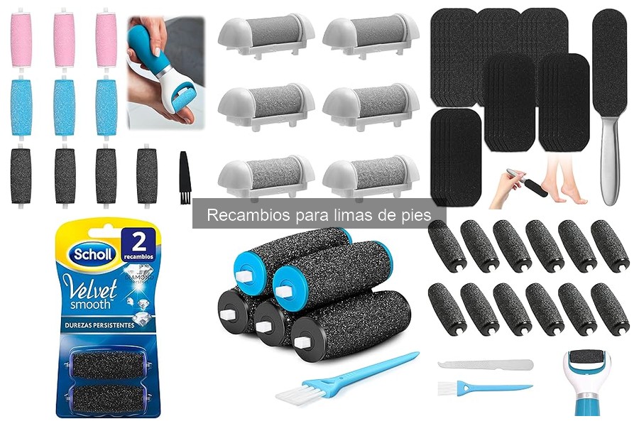 Mantenimiento de la Lima de Pies y Sus Recambios