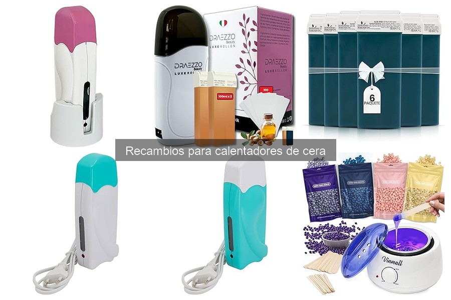 Mantenimiento de recambios para calentadores de cera