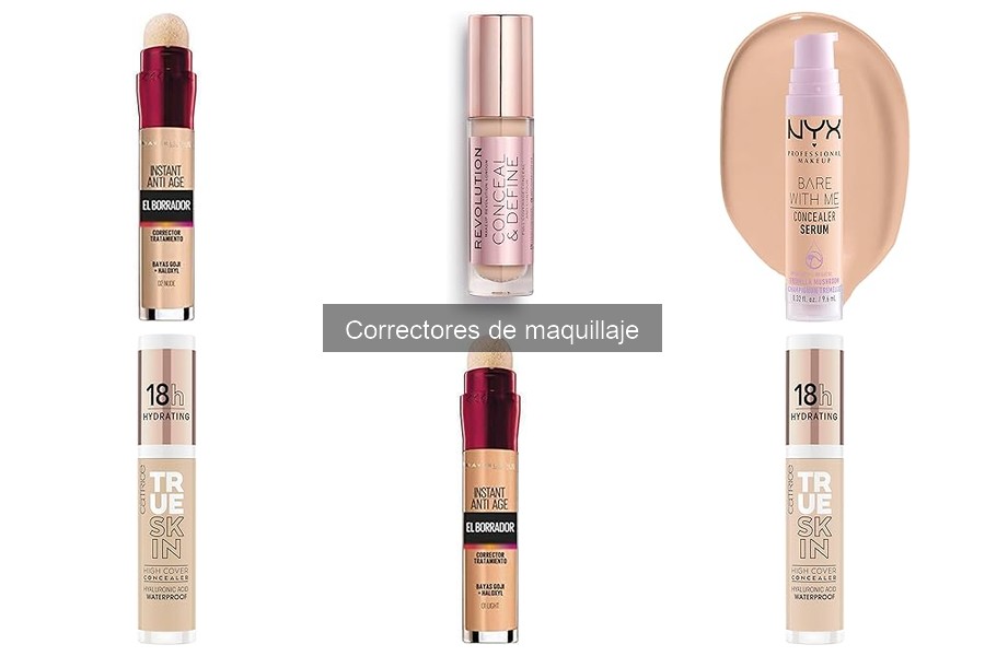 Mantenimiento y Durabilidad de Correctores de Maquillaje