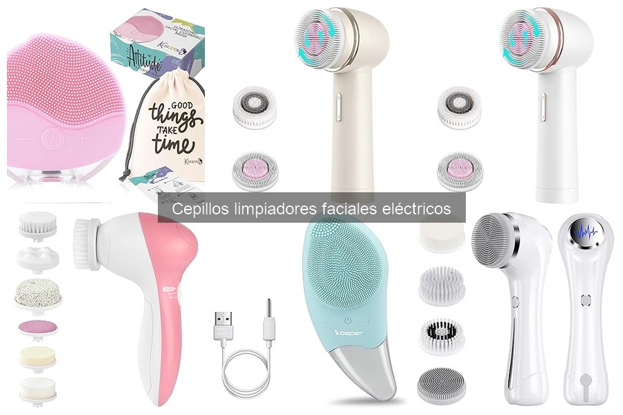 Mantenimiento y limpieza de cepillos limpiadores faciales eléctricos