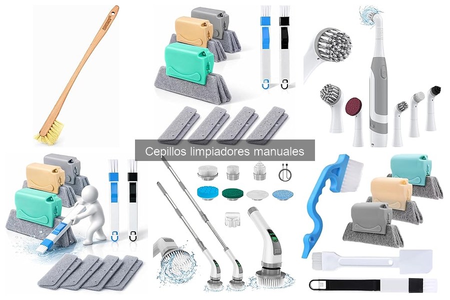 Mantenimiento y limpieza de cepillos limpiadores manuales