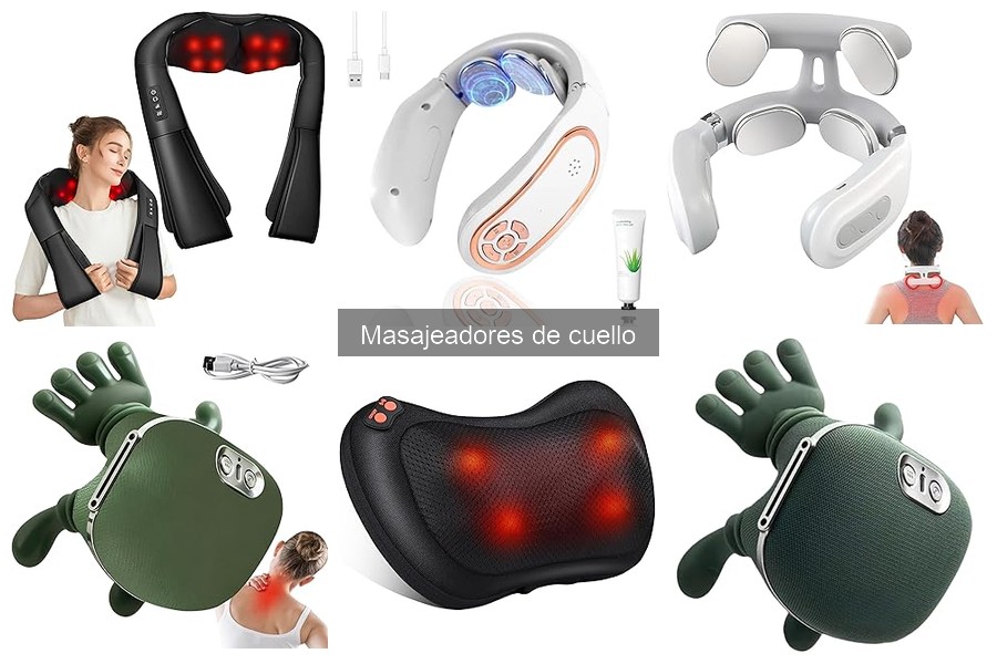 Masajeadores de cuello para aliviar la tensión laboral