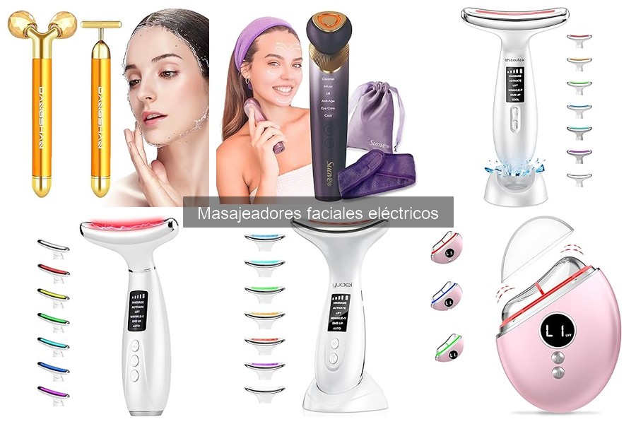 ** Masajeadores faciales eléctricos según tu tipo de piel
