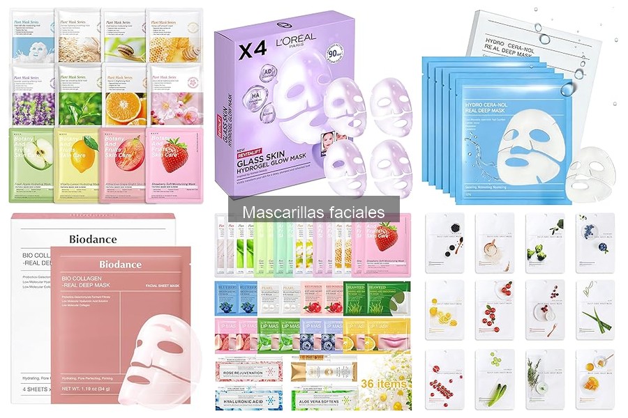 Mascarillas faciales recomendadas para piel seca