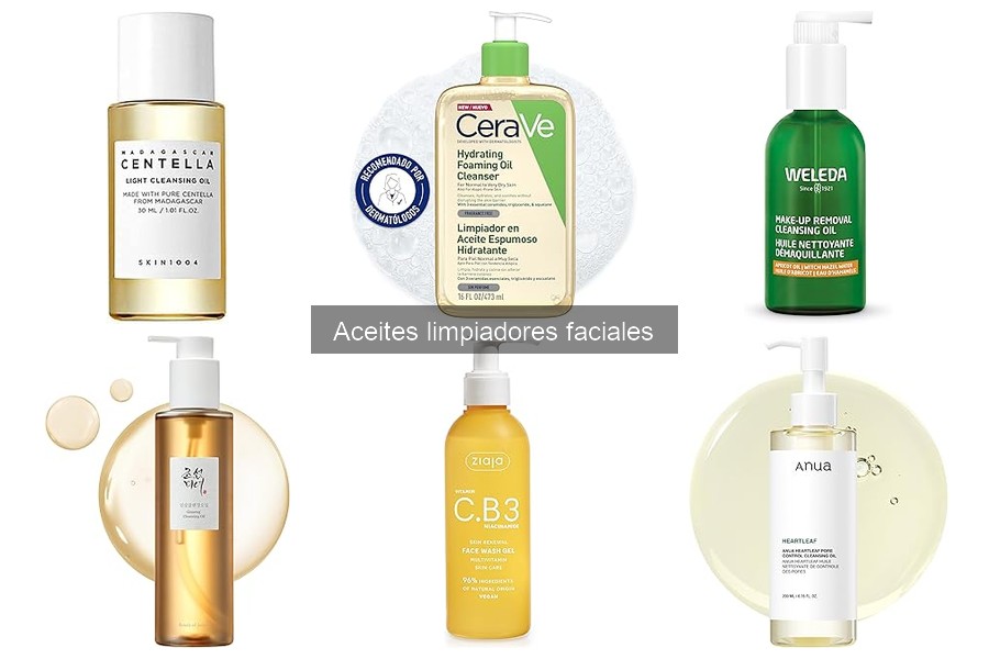 Mejores aceites limpiadores para piel grasa: ¡descubre los ideales!