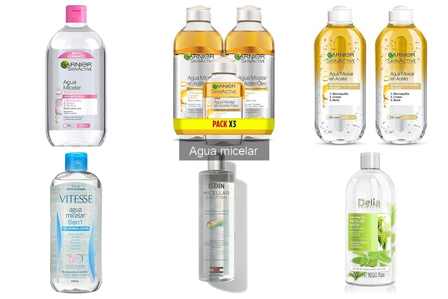Mejores aguas micelares para piel sensible en 2023