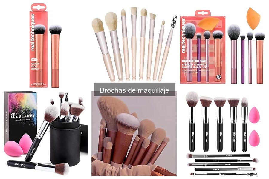 Mejores brochas de maquillaje para pieles sensibles