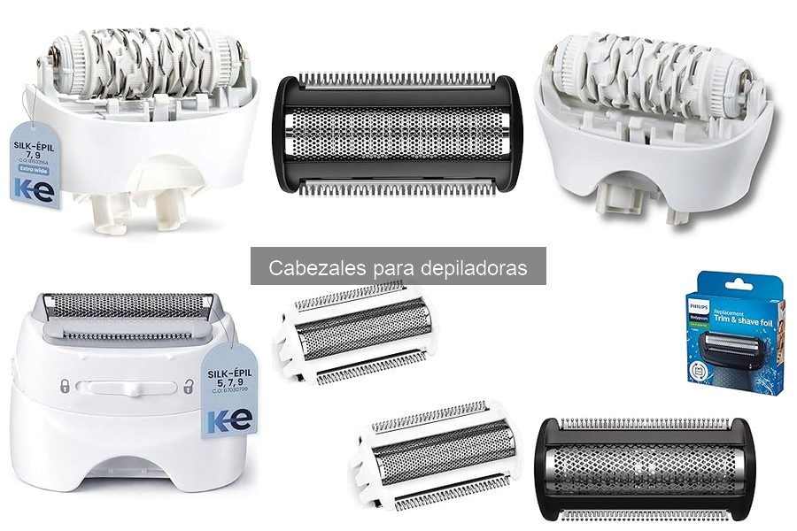 Mejores cabezales para depiladoras según la experiencia de usuarios