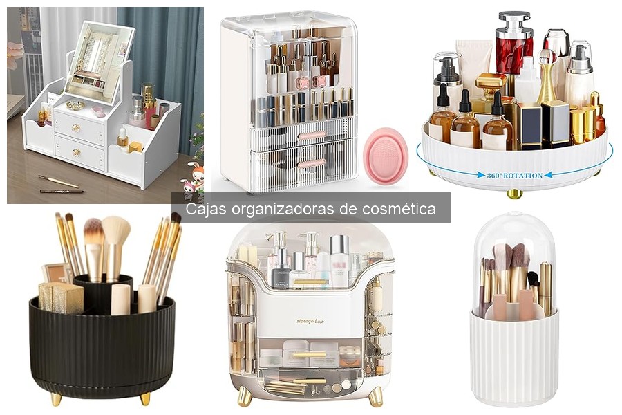 Mejores Cajas Organizadoras de Cosmética: Comparativa de Marcas