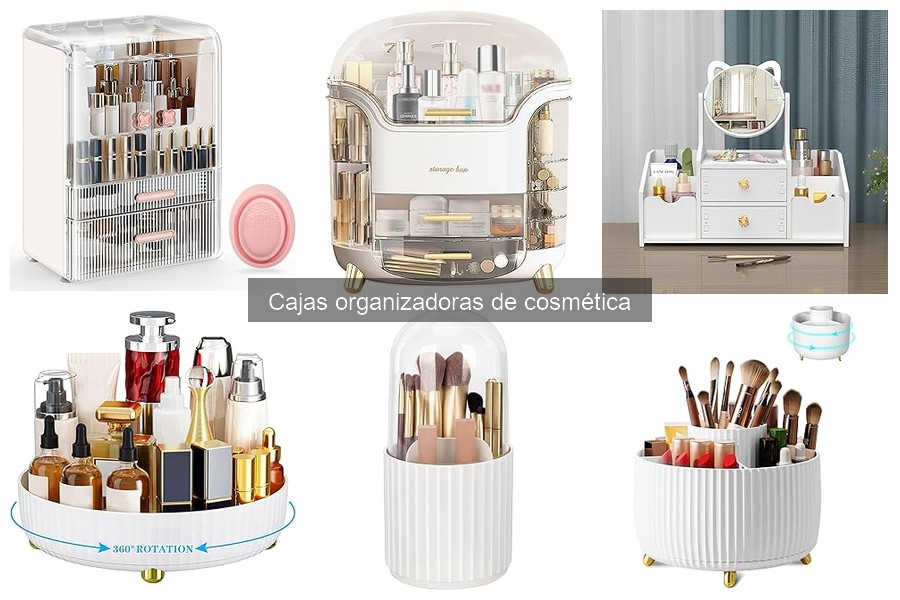 Mejores Cajas Organizadoras de Cosmética para Viajar