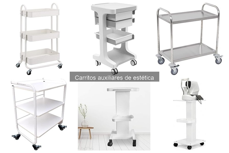 Mejores carritos auxiliares de estética para profesionales