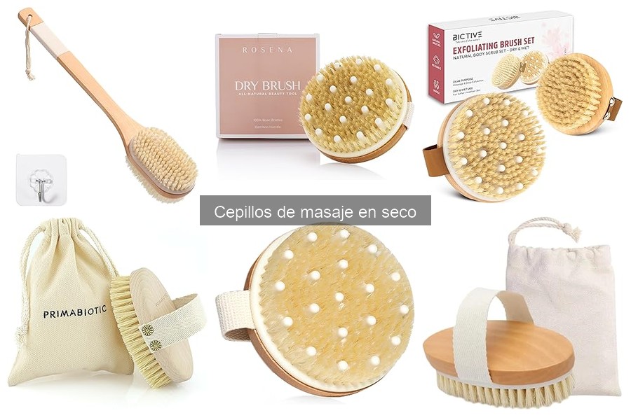 Mejores cepillos de masaje en seco para piel sensible