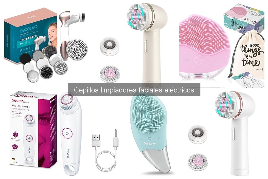 Mejores cepillos limpiadores faciales eléctricos para piel sensible