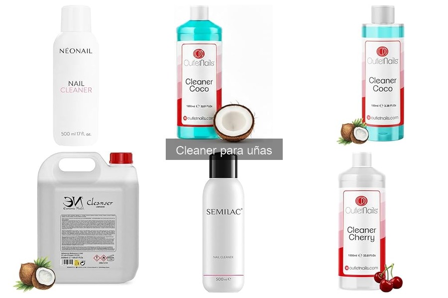 Mejores cleaners para uñas en 2023: comparativa y análisis