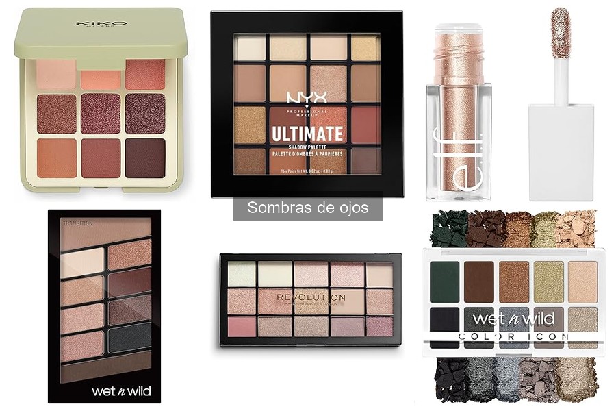 Mejores combinaciones de colores para sombras de ojos