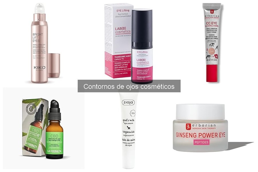 Mejores contornos de ojos para ojeras: comparativa 2023