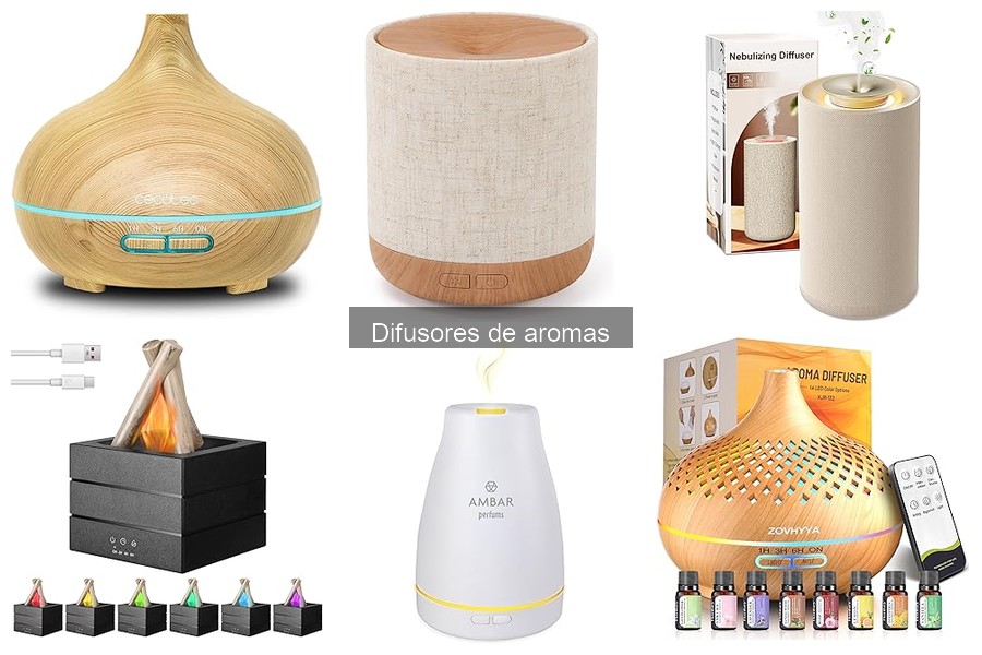 Mejores difusores de aromas para espacios pequeños