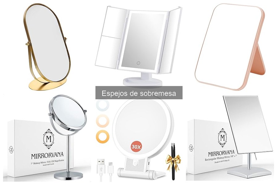 Mejores espejos de sobremesa para uso diario: Guía 2023