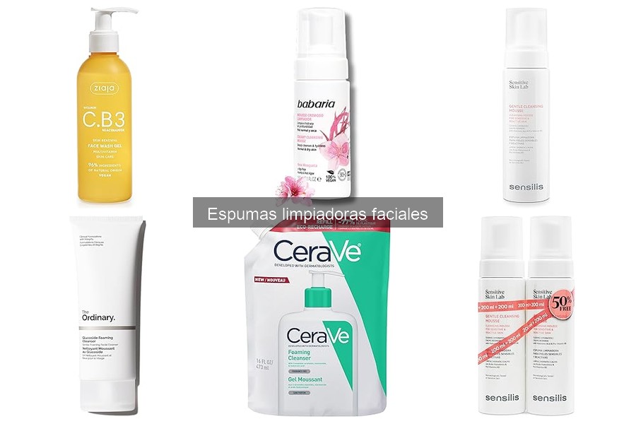 Mejores espumas limpiadoras faciales para piel grasa
