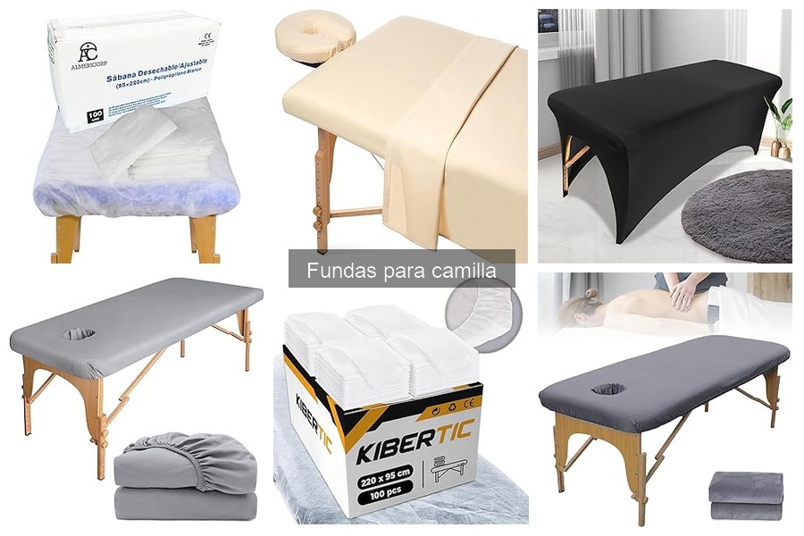 Mejores fundas para camilla para esteticistas y terapeutas