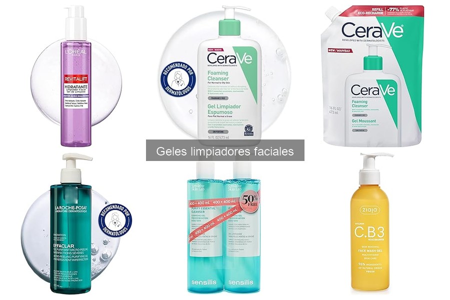 Mejores geles limpiadores faciales de 2023: Top recomendaciones
