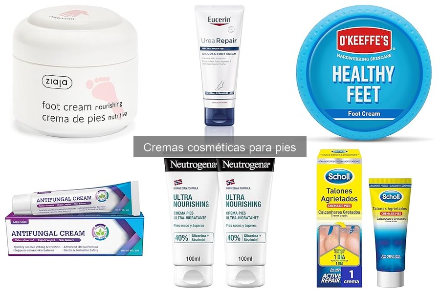 Mejores ingredientes en cremas para pies: cuida tu piel