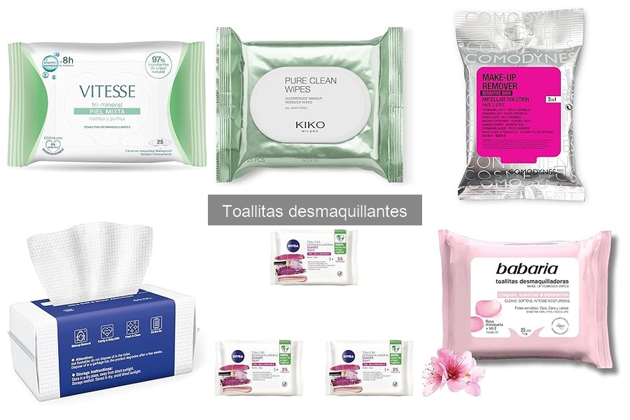Mejores ingredientes en toallitas desmaquillantes