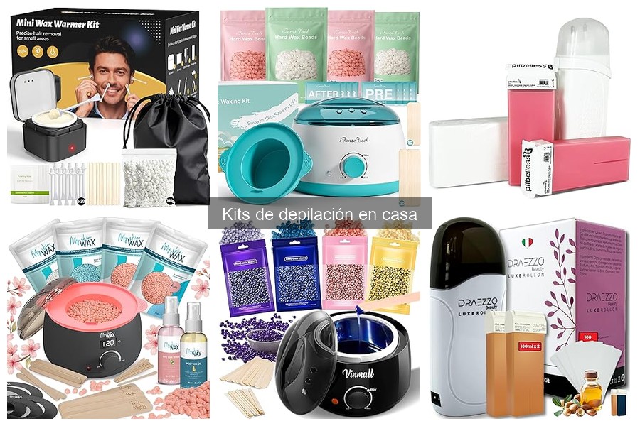 Mejores kits de depilación en casa para piel sensible