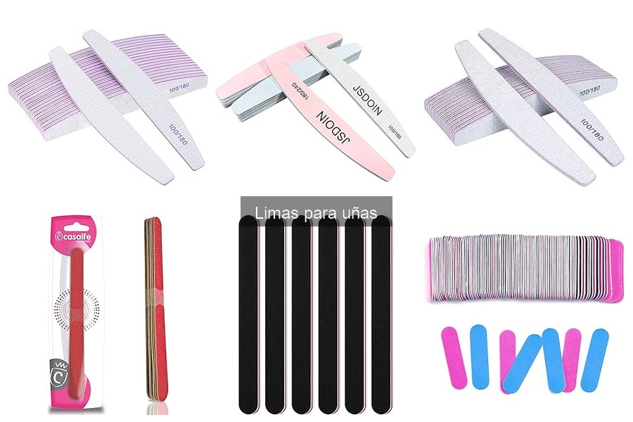 Mejores limas para uñas en Amazon: Comparativa y Opiniones