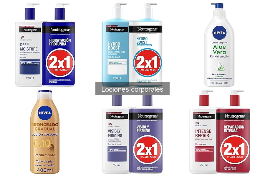 Mejores lociones corporales para piel seca en 2023