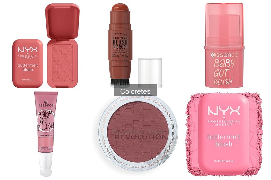 Mejores lugares para comprar coloretes a buen precio