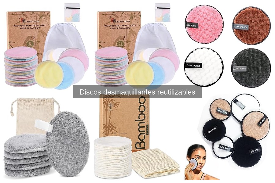 Mejores lugares para comprar discos desmaquillantes reutilizables