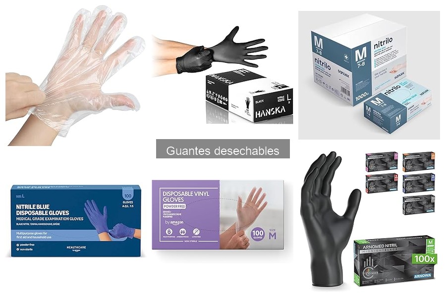 Mejores lugares para comprar guantes desechables a buen precio