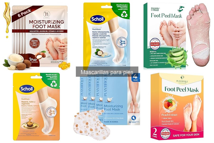 Mejores lugares para comprar mascarillas para pies a buen precio