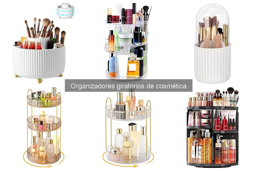 Mejores lugares para comprar organizadores giratorios de cosmética