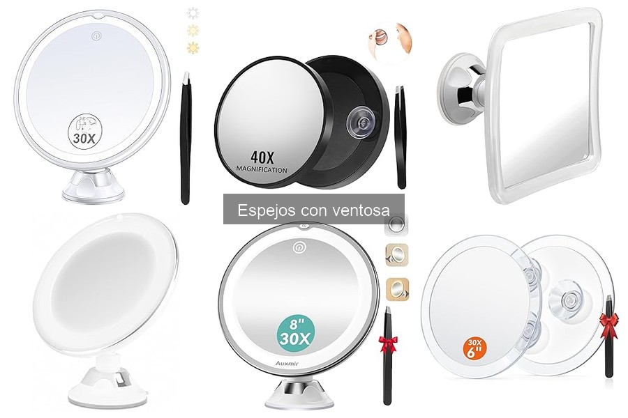 ** Mejores marcas de espejos con ventosa: guía de compra
