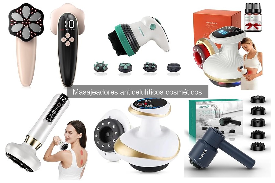 Mejores marcas de masajeadores anticelulíticos comparativa