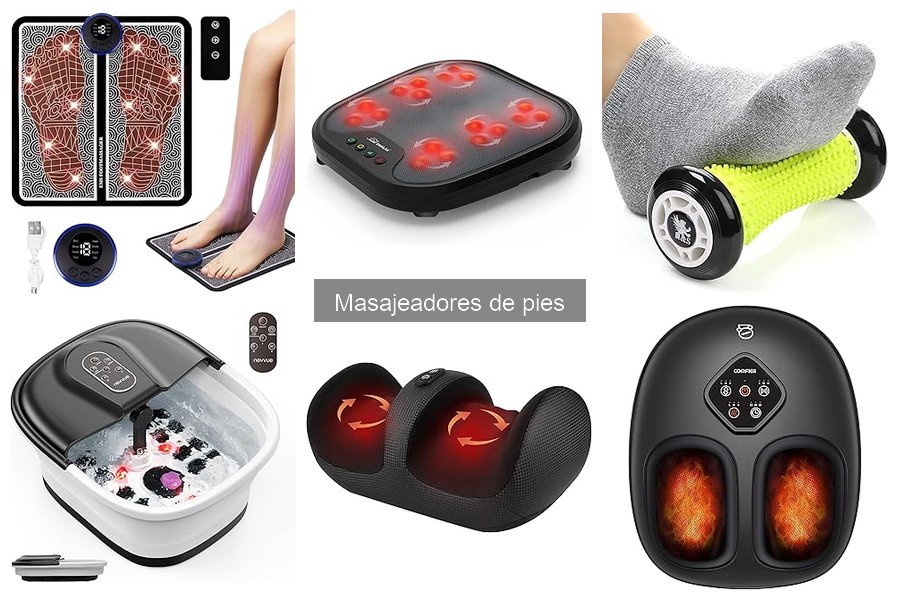 ** Mejores marcas de masajeadores de pies: comparativa y recomendaciones