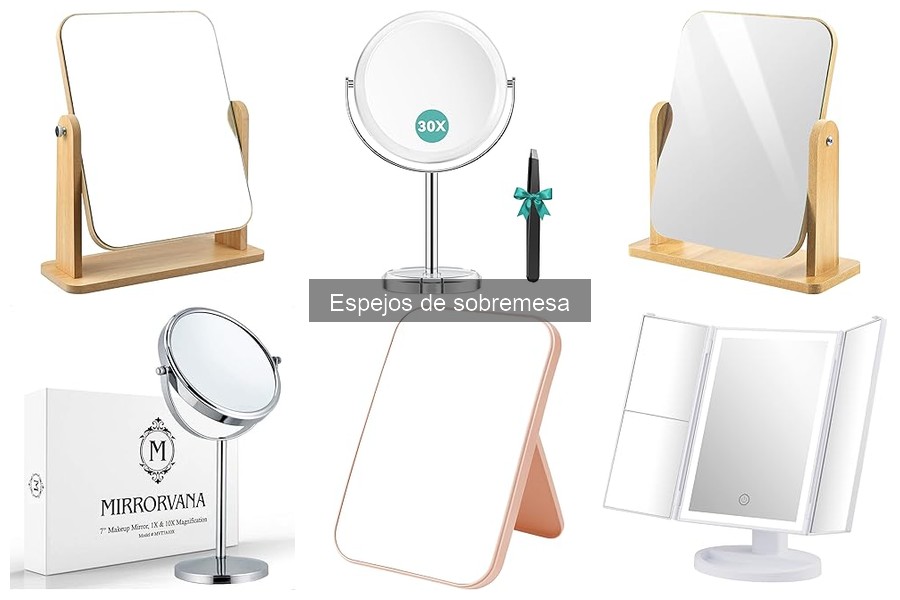 Mejores momentos para comprar un espejo de sobremesa