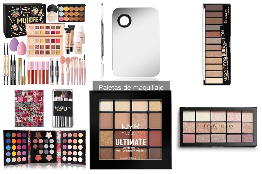 Mejores paletas de maquillaje para pieles oscuras