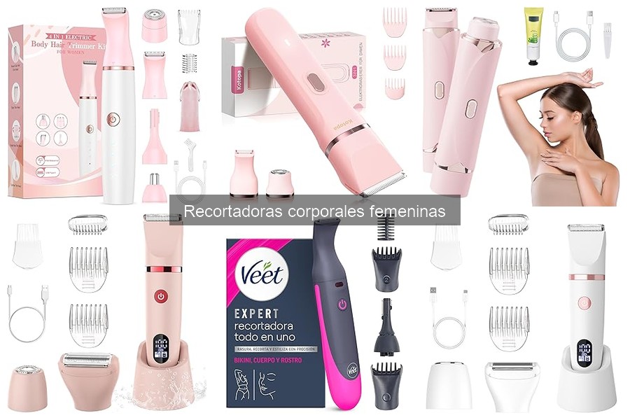 Mejores recortadoras corporales para piel sensible
